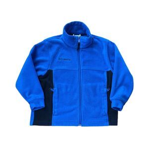 ❤️SOLD❤️ Columbia Boy Fleece Zipper Jacket 6/7T